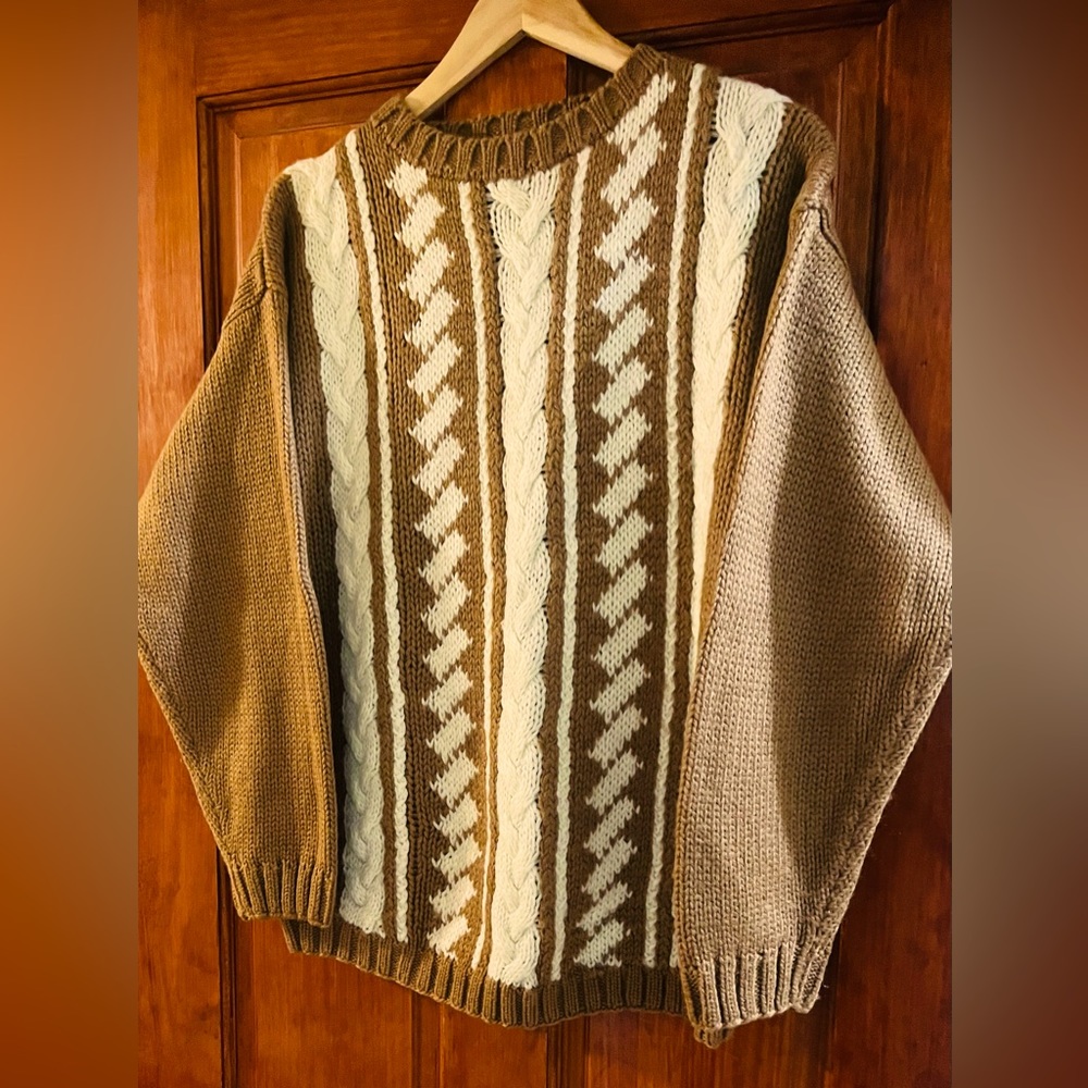 Vintage Cable Knit Sweater